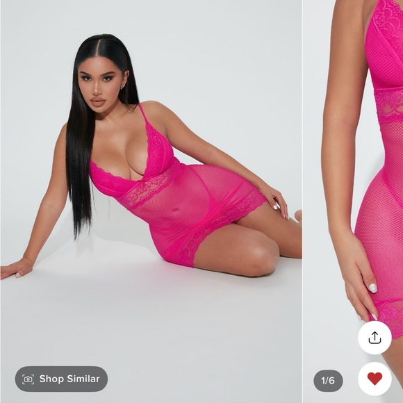 Fashion Nova Lingerie 2 piece set - Picture 8 of 8